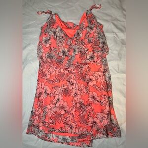 Aeropostale Coral Adjustable Strap Blouse Sleeveless.